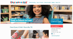 Desktop Screenshot of onceuponachildknoxville.com